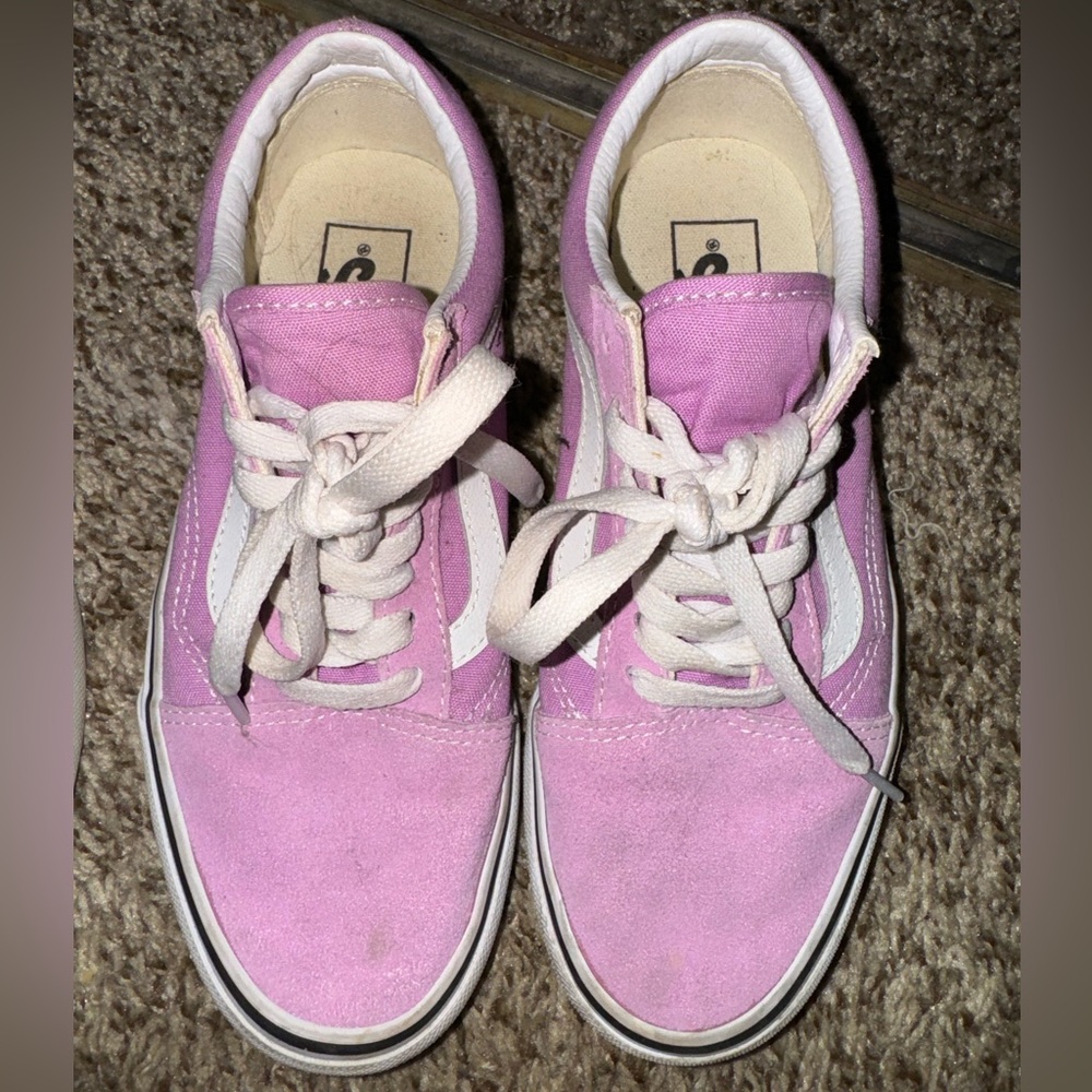 Pink Vans! Size 6.5